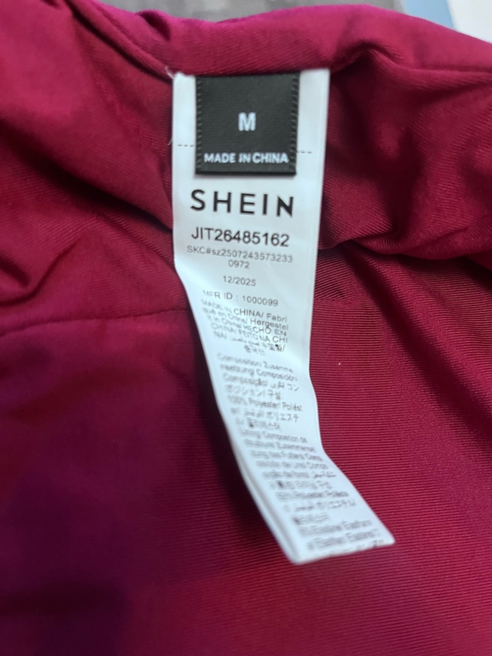 SHEIN Sparkling Sequin Mini Skirt — Deep Pink - Picture 4 of 9